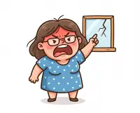 angry teacher